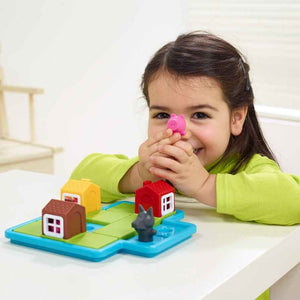 Gra logiczna Smart Games - Trzy małe świnki (PL)