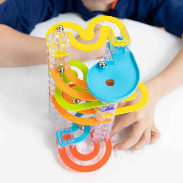 Kugelbahn-Bausatz – Trestle Tracks 73 Teile - Tublu.de