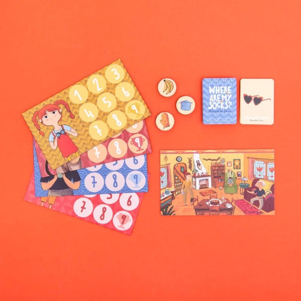 Beobachtungsspiel – Where are my socks? - Tublu.de