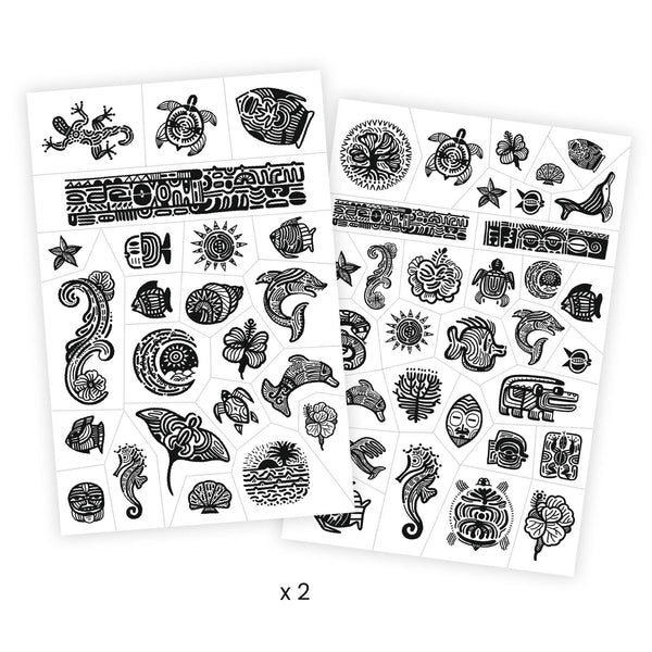 Tattoos für Kinder - Polynesien - Tublu.de