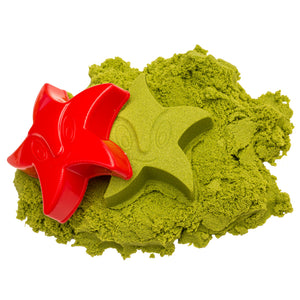 Dynamischer Sand – Grün 1 kg