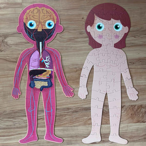 Lernpuzzle – Der menschliche Körper 5+ - Tublu.de