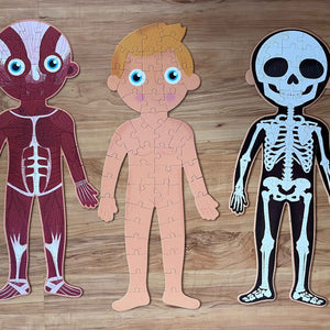 Lernpuzzle – Der menschliche Körper 5+ - Tublu.de