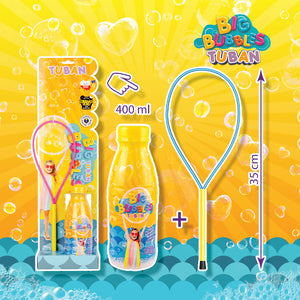 Set Seifenblasenring + Flüssigkeit 400 ml