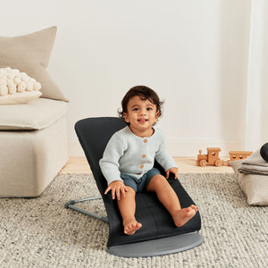 Babywippe BLISS WOVEN – Schwarz