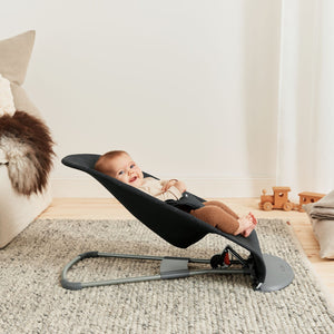 Babywippe BLISS WOVEN – Schwarz