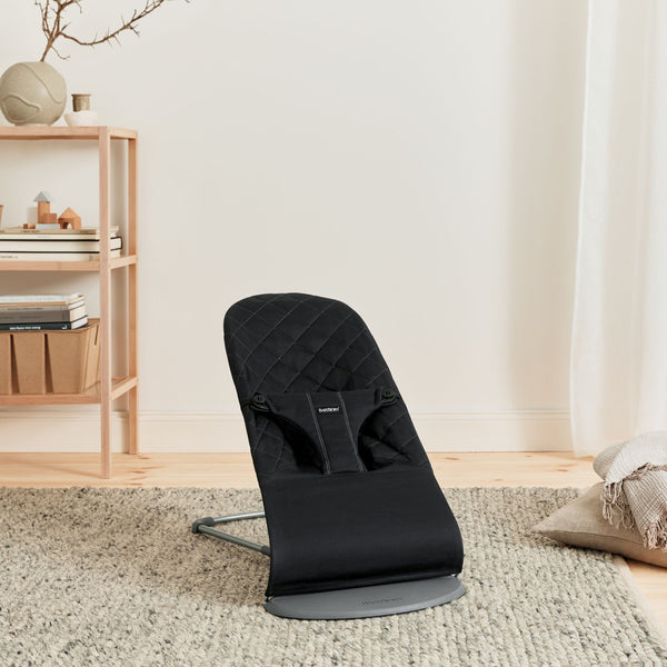 Babywippe BLISS WOVEN – Schwarz