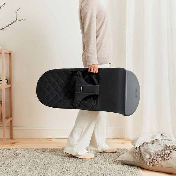 Babywippe BLISS WOVEN – Schwarz