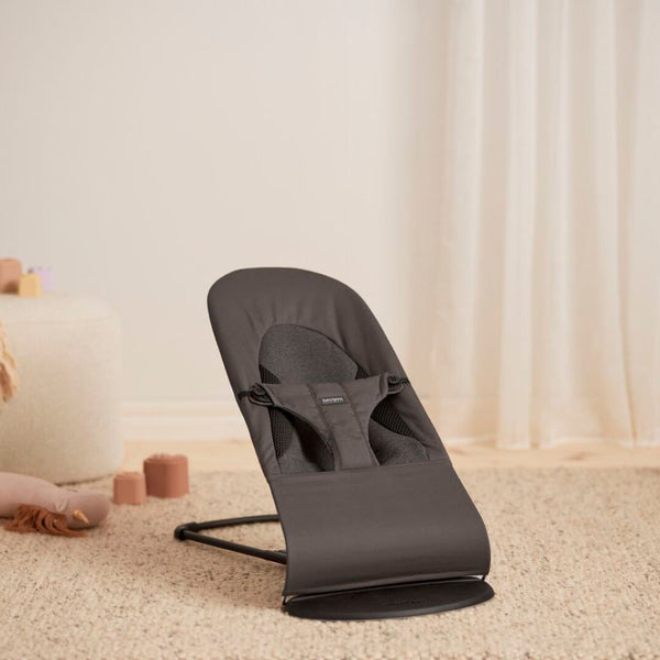 Babywippe BALANCE SOFT WOVEN/JERSEY – Dunkelgrau