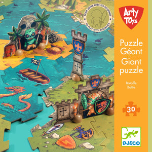 Puzzle aus Pappe Arty Toys  - Schlacht - Tublu.de