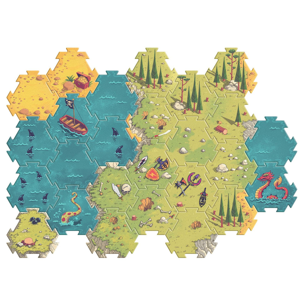 Puzzle aus Pappe Arty Toys  - Schlacht - Tublu.de