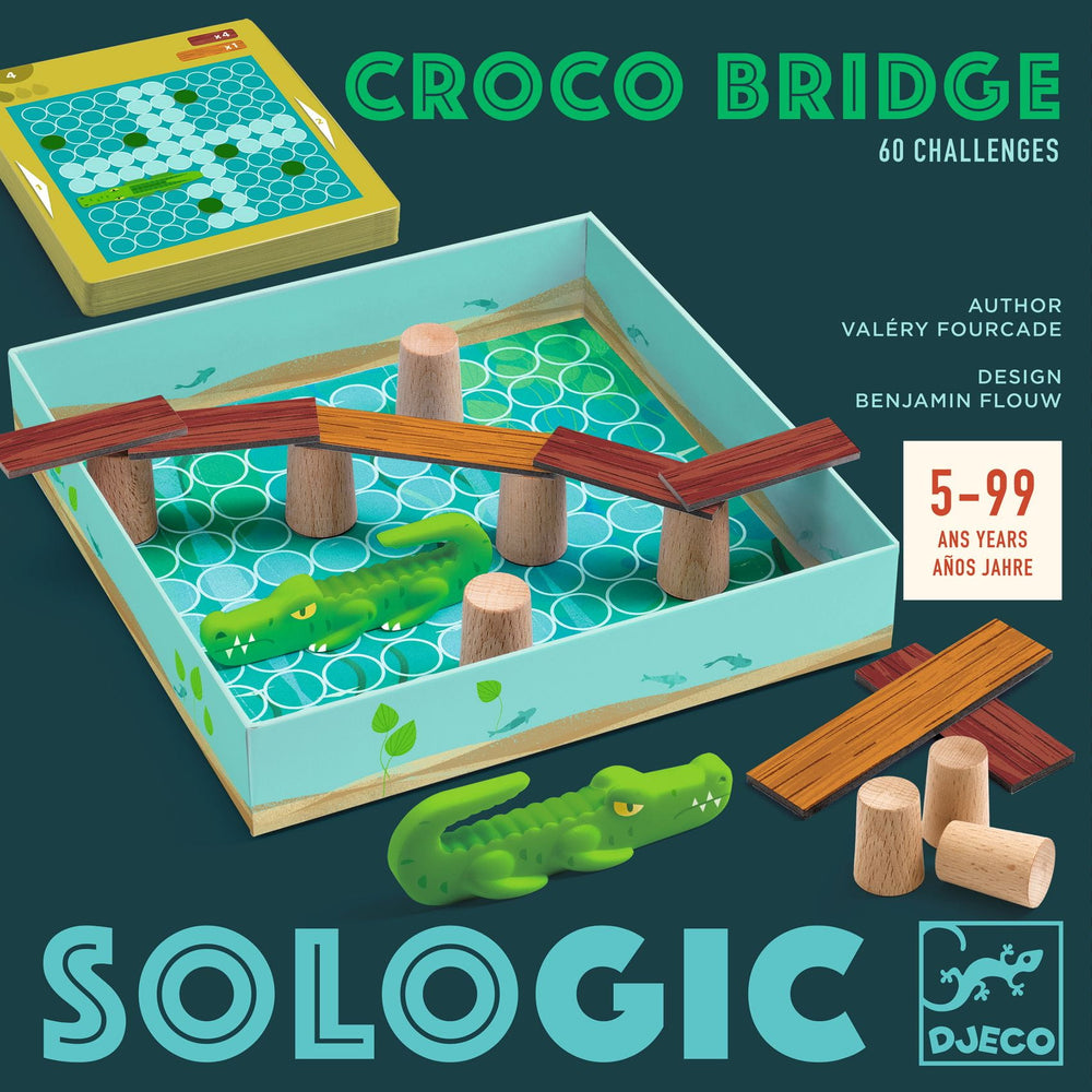 Logikspiel SoLogic – Croco Bridge - Tublu.de
