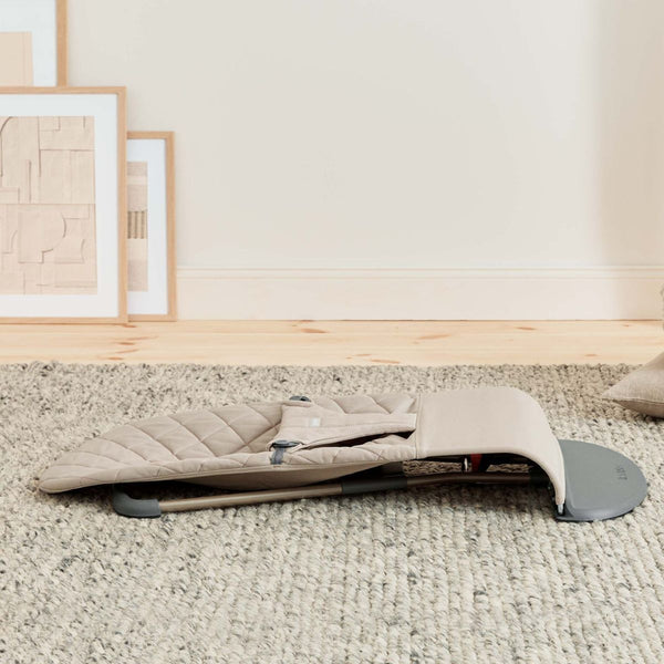 Babywippe BLISS WOVEN – Sandgrau