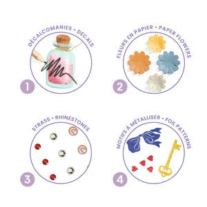 4-in-1-Kunstset  - Wunderland - Tublu.de