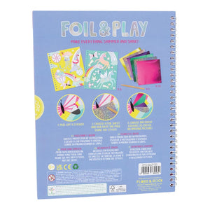 Glänzendes Folienmalbuch - Fantasy Land - Tublu.de