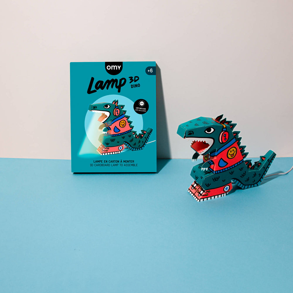 Kreatives DIY-Set 3D-Lampe – Dinosaurier - Tublu.de