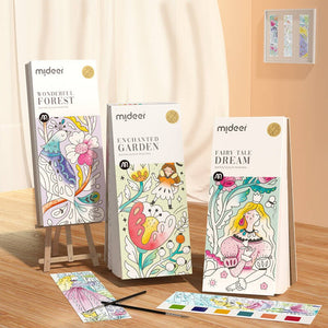 Aquarell-Malbuch – Der verzauberte Garten - Tublu.de