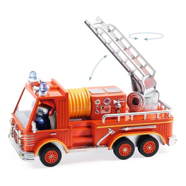 Feuerwehrwagen Crazy Motors – Captain Fire - Tublu.de