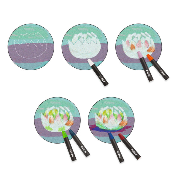 Kunstset Inspirationen – Wasserlilien - Tublu.de