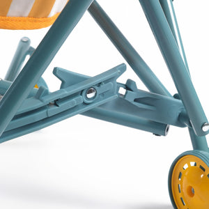 Kinderwagen für Pomea-Puppen  - Gelb - Tublu.de