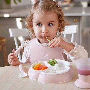 Kindergeschirr Mealtime – Puderrosa