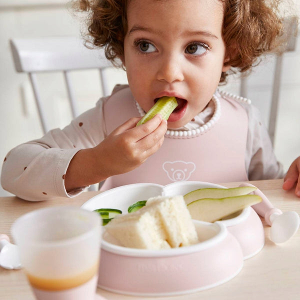 Kindergeschirr Mealtime – Puderrosa