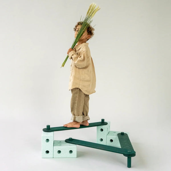 Beams Balance Board – Ocean Mint/Forest Green 2 Stück - Tublu.de