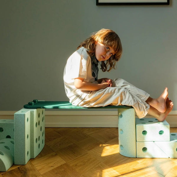 Beams Balance Board – Ocean Mint/Forest Green 2 Stück - Tublu.de