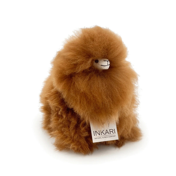 Plüsch-Alpaka Monsterfluff – Hazelnut 23 cm - Tublu.de