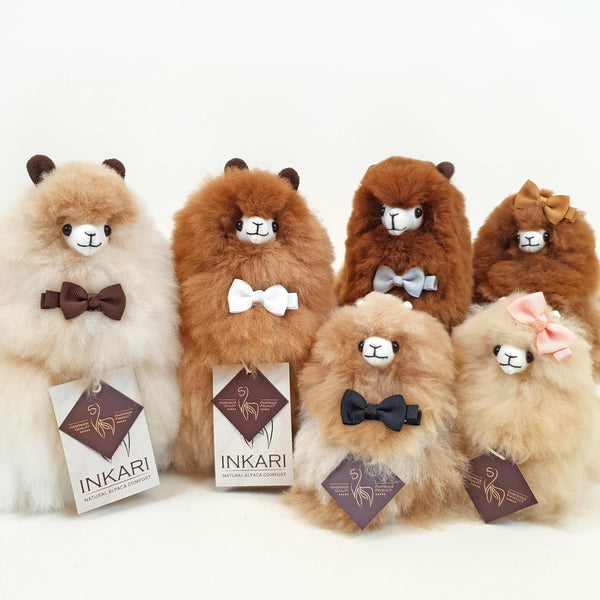 Plüsch-Alpaka Monsterfluff – Hazelnut 23 cm - Tublu.de