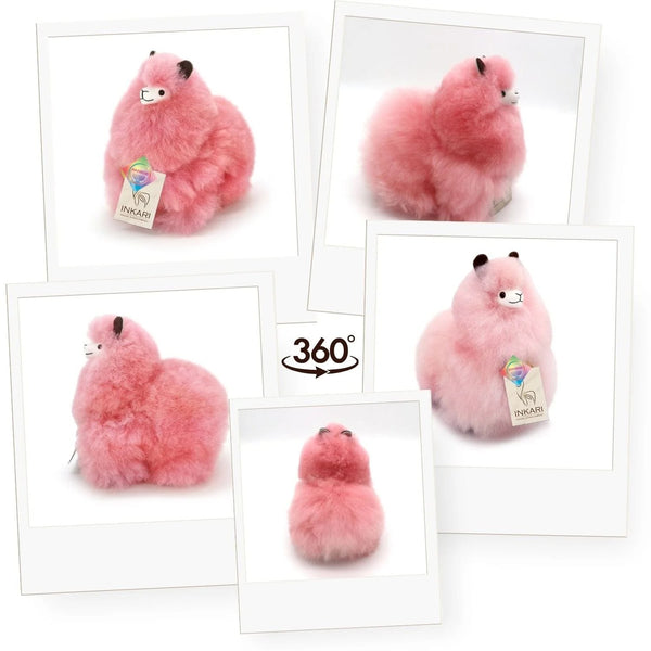Fluffiges Maskottchen Apaka Rainbows – Zuckerwatte 23 cm