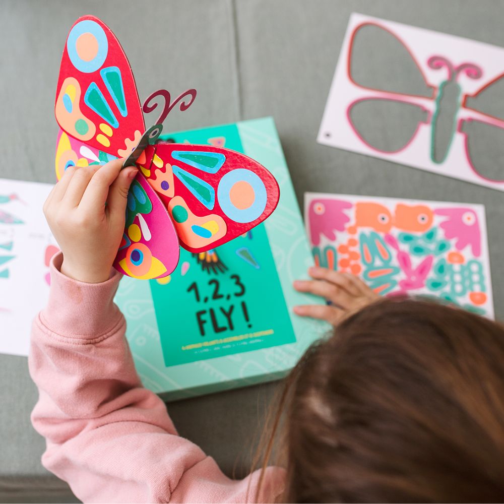 Kreativset OMY x Gallimard – 1,2,3 Fly! - Tublu.de