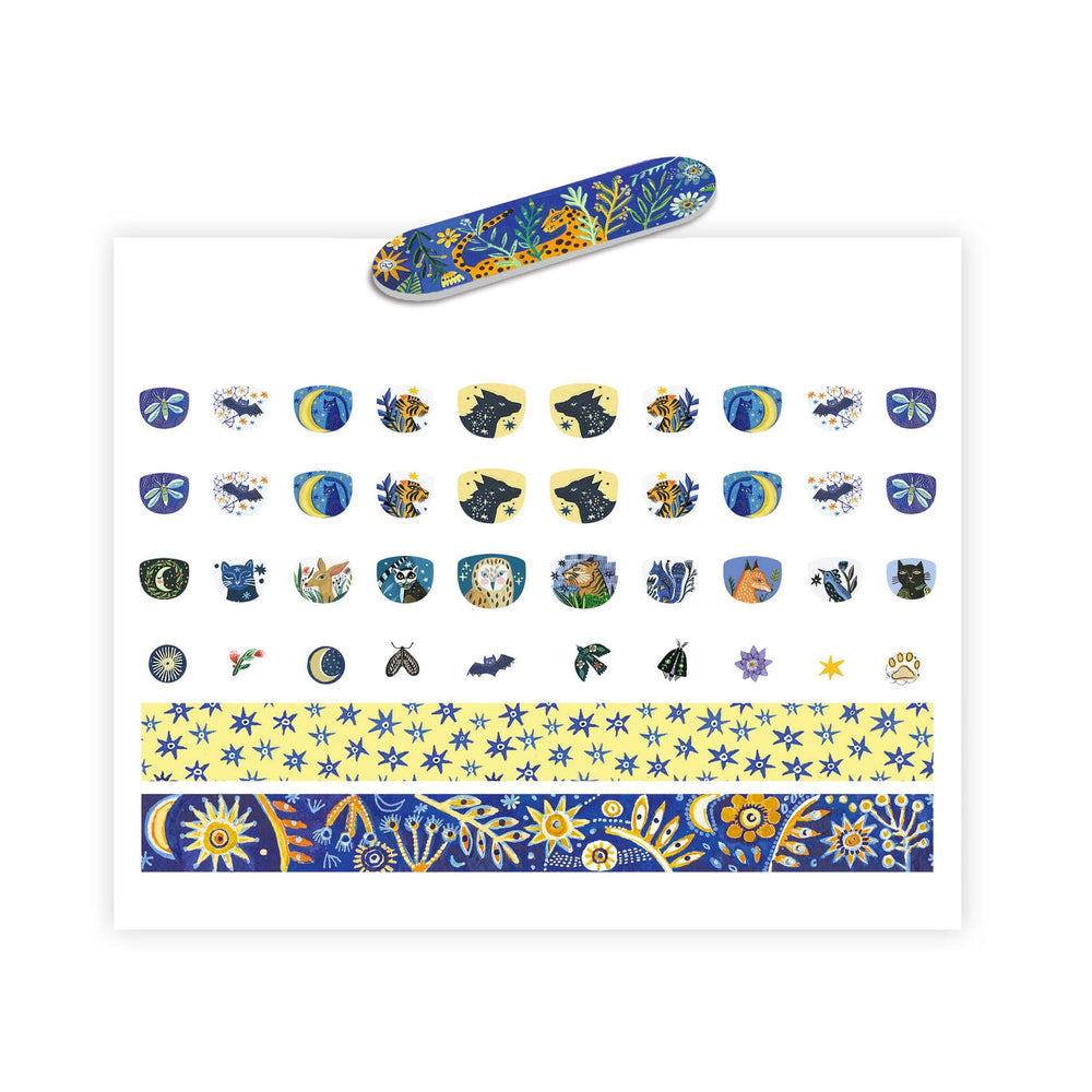 Nagelsticker – Mondblitz - Tublu.de