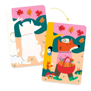 Wasser-Malvorlagen  - 4 Jahreszeiten - Tublu.de