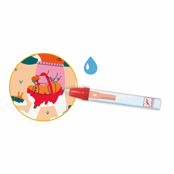 Wasser-Malvorlagen  - 4 Jahreszeiten - Tublu.de