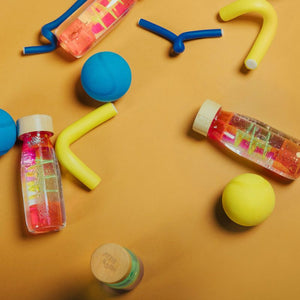 Zweiphasen-Sinnesflasche MOVE SPIRALA – Rosa - Tublu.de