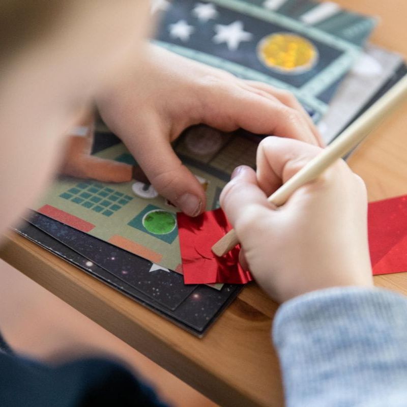 Kreativset mit Transferfolie – Abenteuer im Weltraum - Tublu.de