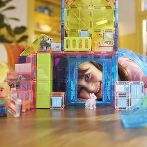 Magnetische Bausteine - Pet Playhouse 50 el.