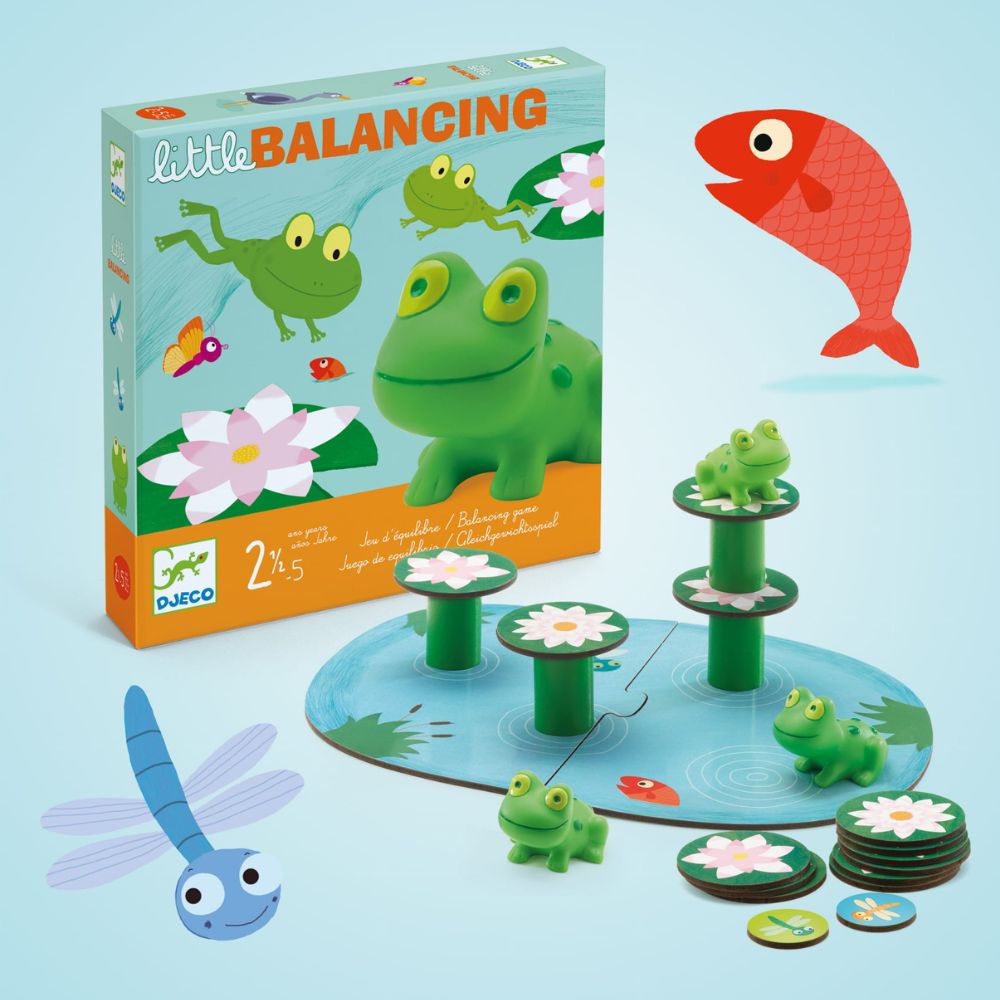 Handballspiel - Frösche balancieren