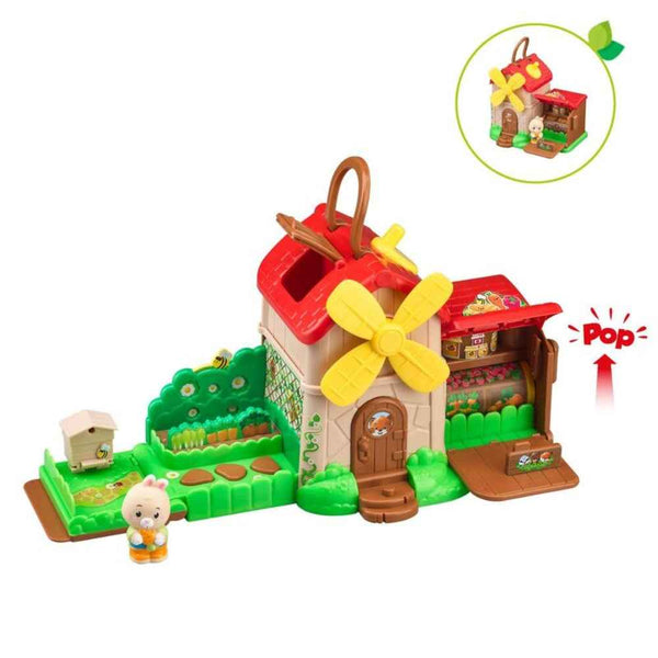 Spielset – Windmühle mit Garten & Häschen Sam