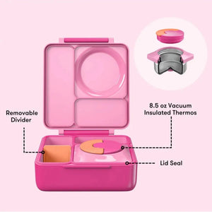 Lunchbox mit Thermoskanne OmieBox – Pixie Pink