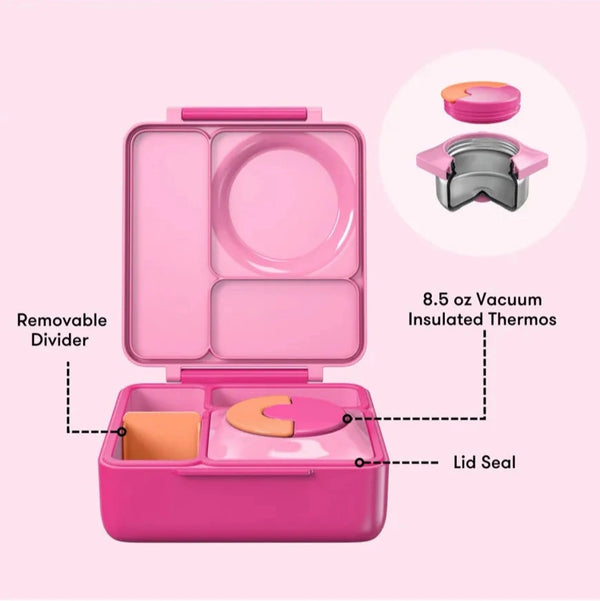 Lunchbox mit Thermoskanne OmieBox – Pixie Pink