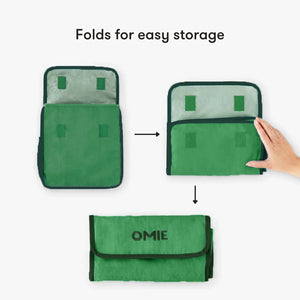 Lunchbag OmieTote – Green faltbare grüne Lunchbag von OMIE für einfache Aufbewahrung