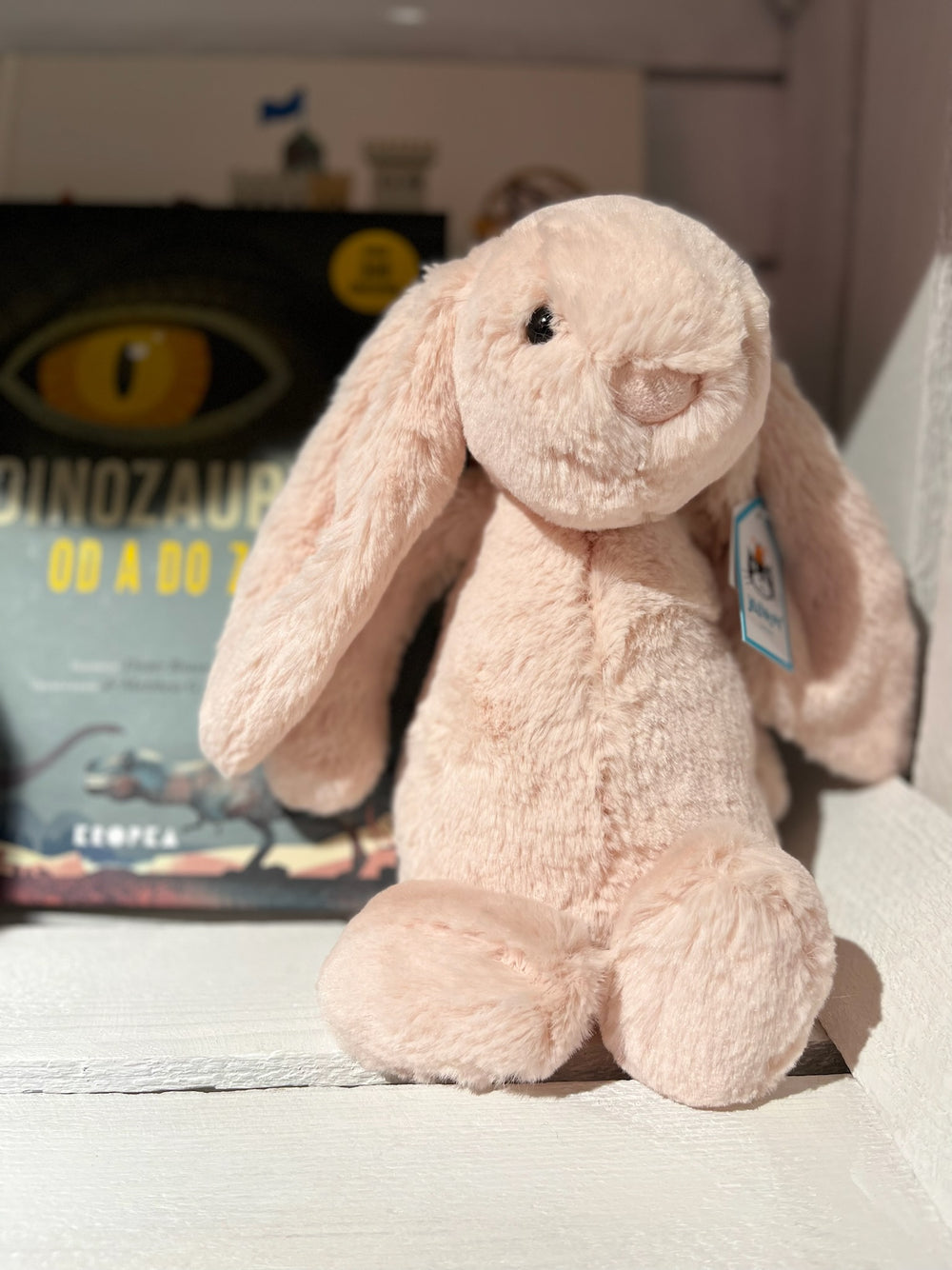 Jellycat Plüschhase – Puderrosa 31 cm Kuscheliger weicher Hase aus Plüsch