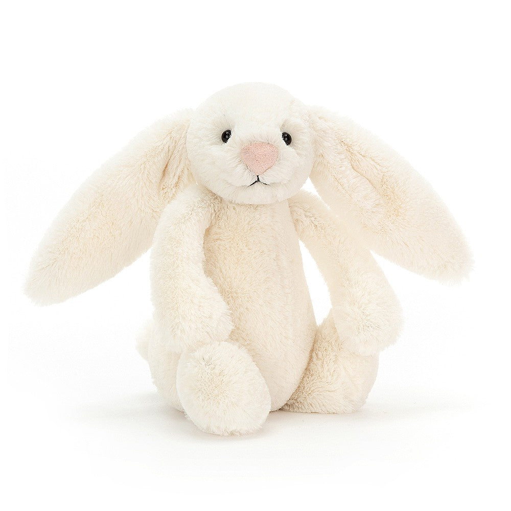Jellycat Plüschkaninchen – cremefarben 18 cm weiches und kuscheliges Stofftier mit langen Ohren