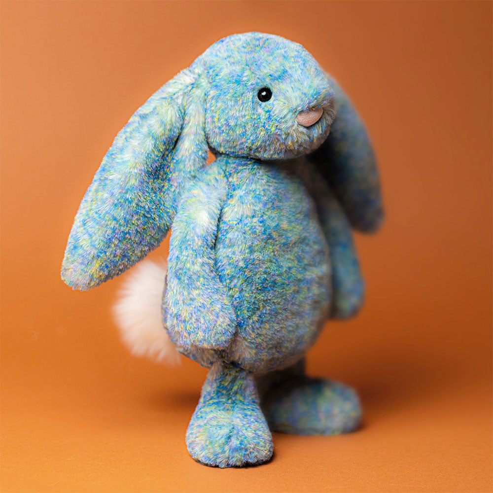 Jellycat Plüschkaninchen LUX – Azurblau 31 cm Kuscheltier mit langen Ohren und weichem Fell