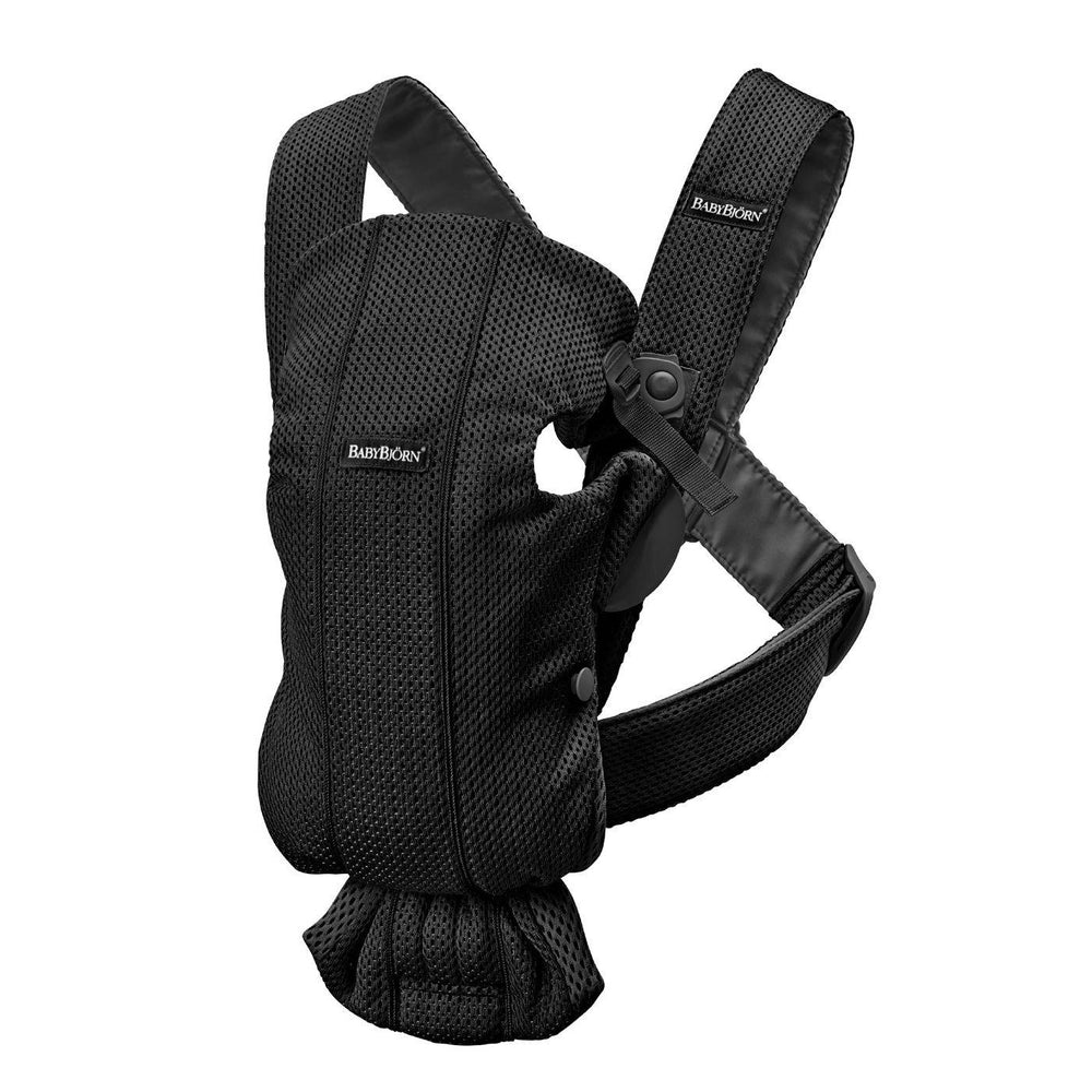 Babytrage MINI 3D Mesh – Schwarz