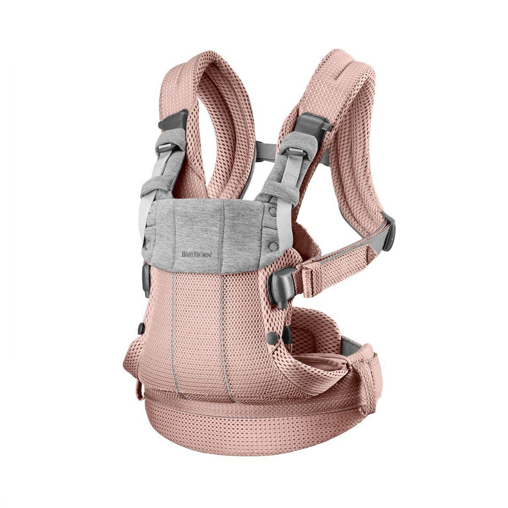 Babytrage Harmony 3D Mesh – Gedämpftes Rosa