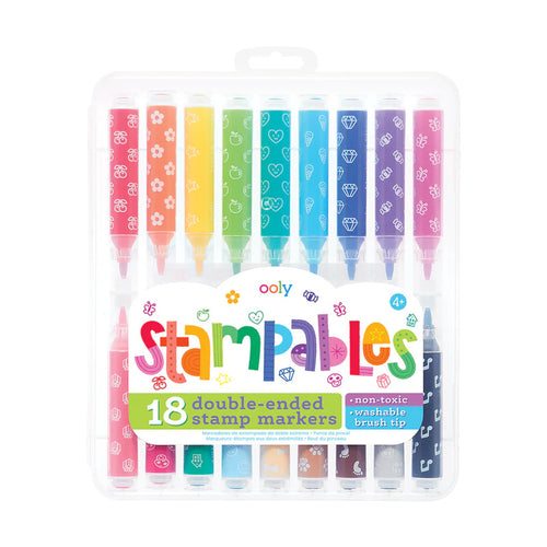 Filzstifte mit Stempeln – Stampables