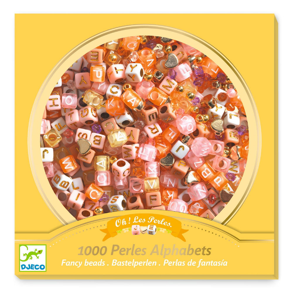 Set zum Basteln von Schmuck  - Goldene Buchstaben - Tublu.de